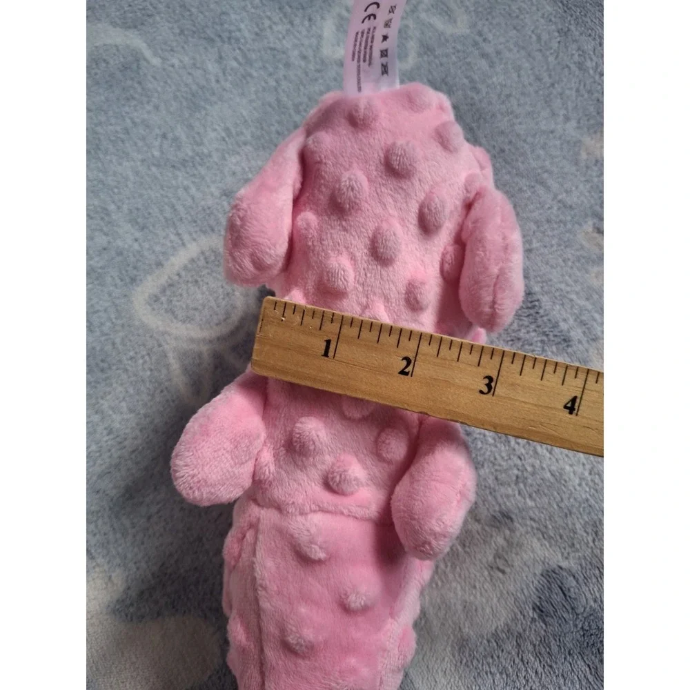 Dog Squeaky Toys Plus Animal Dog Indoor Play Puppy Pink